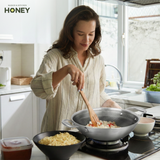 Kookpan Honey - Keramische coating - 24 cm - PFAS-vrij - RVS