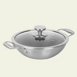 Kookpan Honey - Keramische coating - 24 cm - PFAS-vrij - RVS